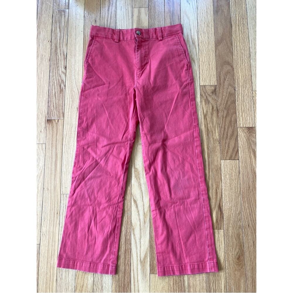 Vineyard Vines Breaker Chinos Boys Size 10 Nantucket  Red
